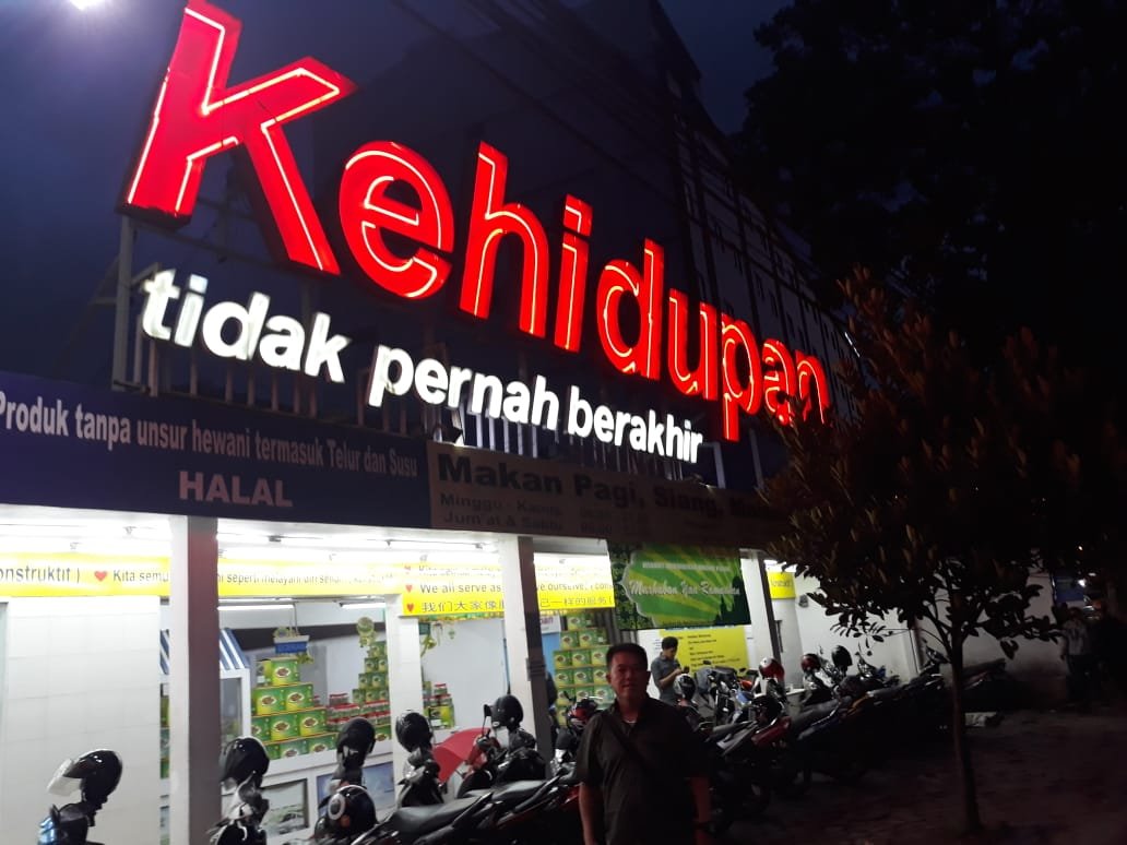 Resto Vegan Kehidupan Tidak Pernah Berakhir/ist