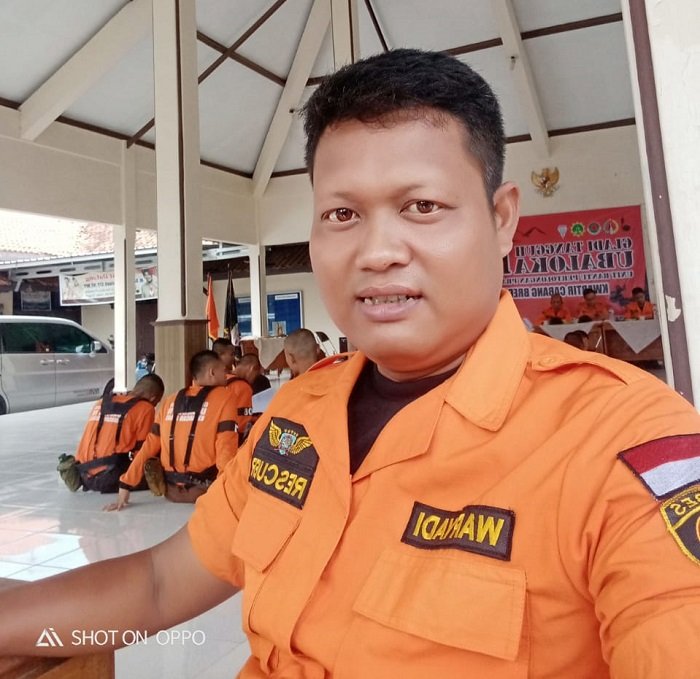 Kepala Tim SAR Kab.Brebes Waryadi/ist