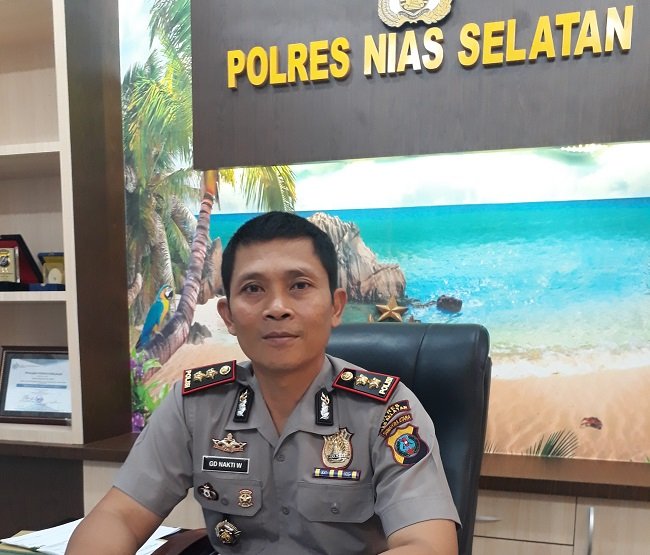 Kapolres Nias Selatan AKBP I Gede Nakti Widhiarto