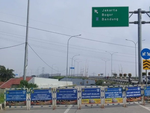 ilustrasi tol ditutup