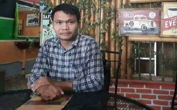 Kepala Desa Bawodesolo Kec. Gunungsitoli Idanoi, Triswan Larosa,/Foto: Istimewa