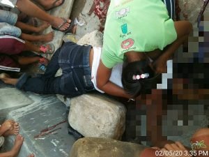 Famala Lafau, pengendara sepeda motor tewas usai menabrak mobil di depan Pasar Sisarahili Kec.Bawolato Kab.Nias, Sabtu (2/5/2020 pukul 15.30 WIB/ist