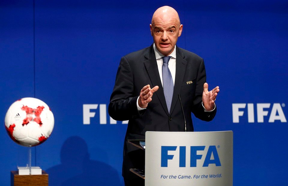 Presiden FIFA Gianni Infantino (Reuters Photo/Arnd Wiegmann)