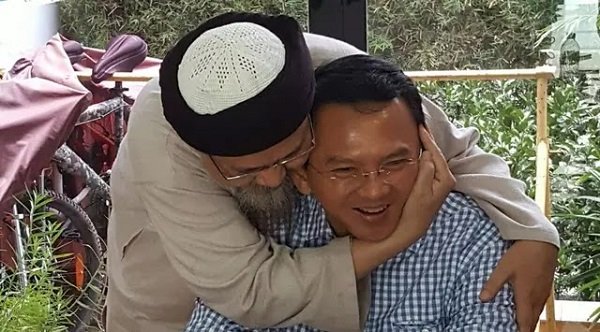 Ahok bersama kakak angkatnya Andi Analta Baso Amir/net