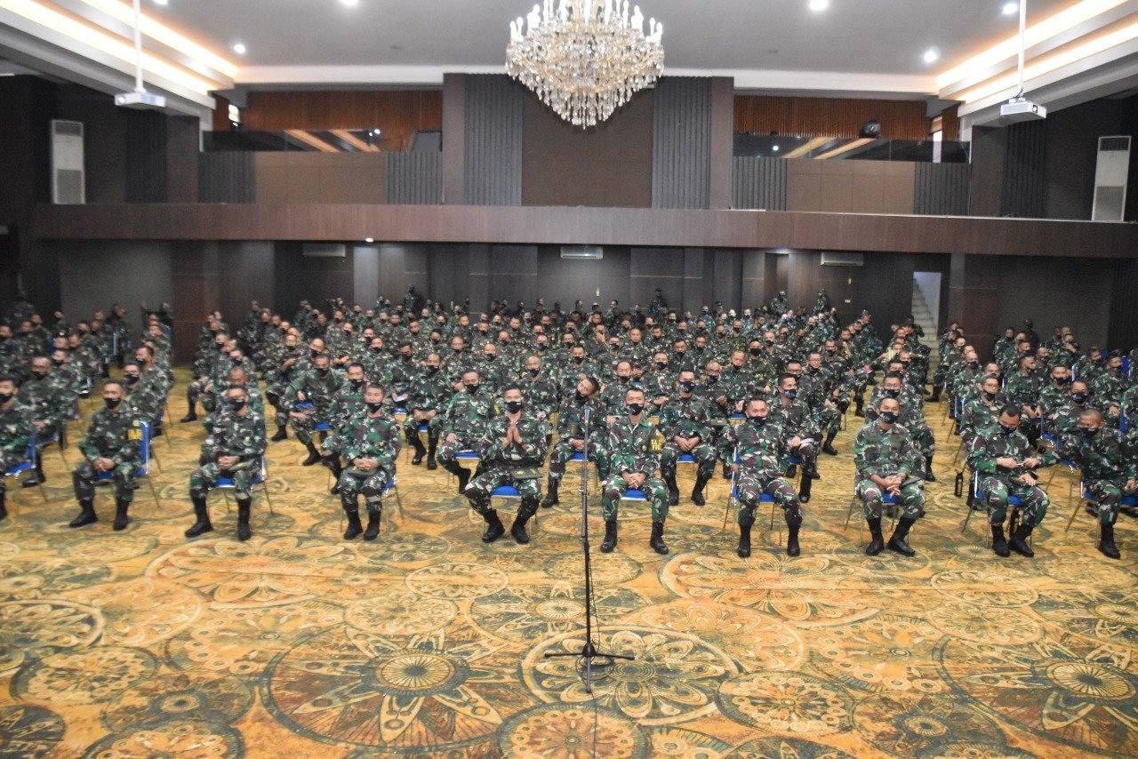 Cerbek dari Asops Kasad tersebut dilaksanakan secara virtual