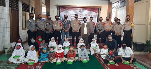 Kapolsek Pademangan santuni anak yatim memperingati Tahun Baru Islam