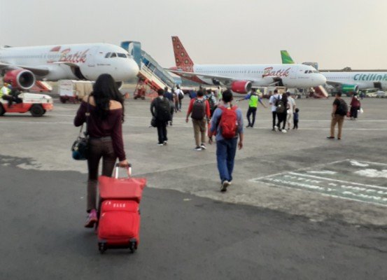 Ilustrasi penumpang pesawat/Foto:Ist