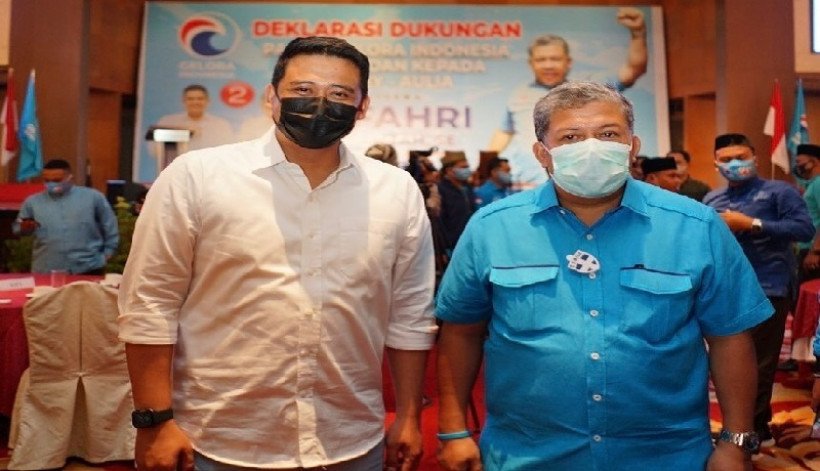 Bobby Nasution bersama Fahri Hamzah - Foto: instagram