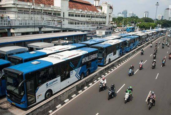 Ilustrasi stasiun busway / Istimewa