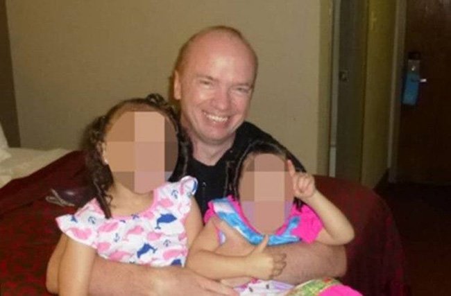 Joe bersama anak hasil donornya/foto viralitas