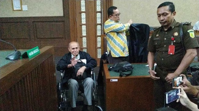 Kivlan Zen saat hadiri sidang beberapa waktu lalu - Foto: suara.com