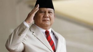 Prabowo Subianto hadir di kantor PWI Pusat. Prabowo Subianto: Rakyat Ingin Elit Politik Rukun Pasca Pemilu