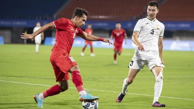 Indonesia vs Korea Utara di Asian Games 2023. (NOC Indonesia)