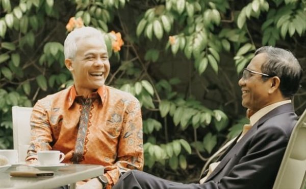 Mahfud MD Ganjar Pranowo