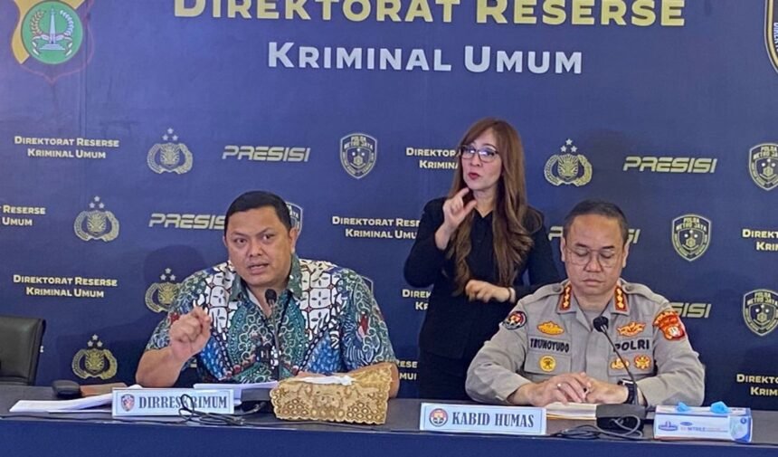 Direktur Reserse Kriminal Umum Polda Metro Jaya, Kombes. Pol. Hengki Haryadi. Foto: dok. Polda Metro Jaya