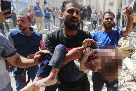 Lima negara minta ICC investigasi kejahayan perang Israel di Jalur Gaza. Foto/Ilustrasi