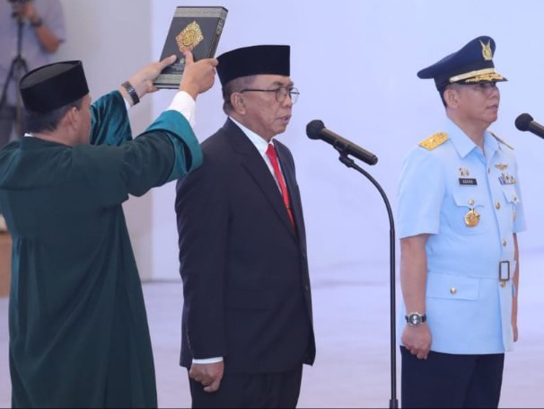 Ketua MA lantik Dirjen Badilag dan Badimiltun