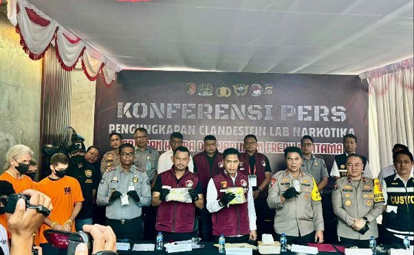 Polri Bongkar Lab Narkoba di Bali, WNA Asal Ukraina dan Rusia Diamankan 
