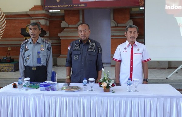 Sampaikan Arahan Penting, Inspektur IV Kemenkumham Kunjungi Rutan Negara