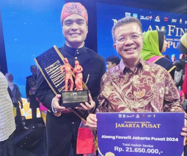 Bikin Bangga, Wartawan Lulusan Al Azhar Kairo Mochammad Haekal Malik Jadi Abang Favorit Jakarta Pusat 2024