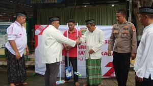 Kapolres Kepulauan Seribu AKBP Ajie Lukman Hidayat, S.I.K., M.H., melaksanakan kegiatan Bakti Religi di Masjid Baitul Jannah Polres Kepulauan Seribu, Marina Ancol