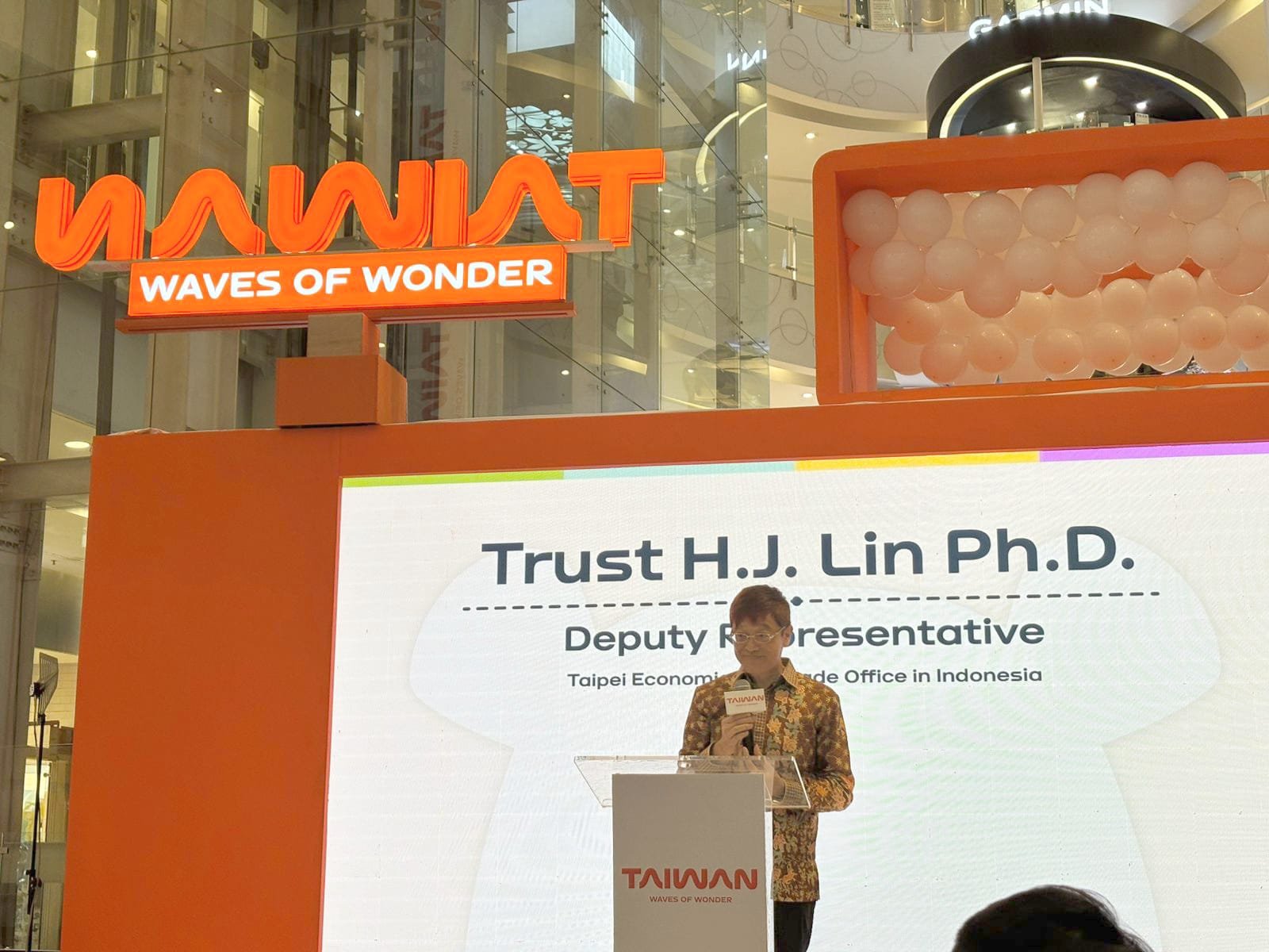Kereta Haifeng di Taiwan Travel Fair 2025, Tawarkan Nuansa Liburan Romantis
